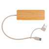 Bamboo Wheat Straw USB Hubs Top